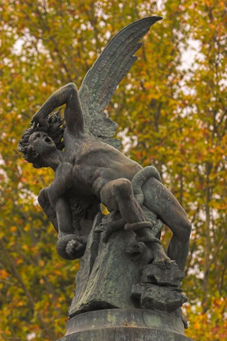 Fallen Angel Statue Peñíscola Retiro Park