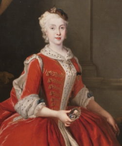 Retrato de Maria Amalia de Sajonia