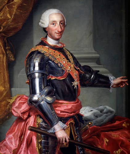 Carlos III - King of Spain Portrait